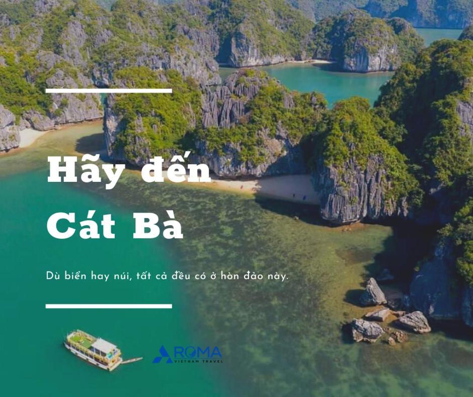 Aroma Cat Ba Sea View Hotel Chan Chau Kültér fotó