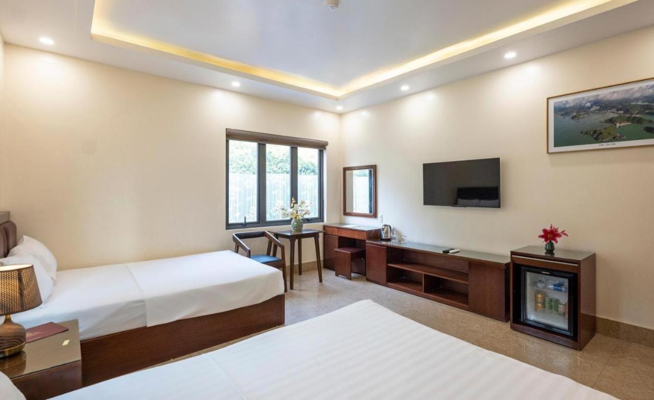 Aroma Cat Ba Sea View Hotel Chan Chau Kültér fotó